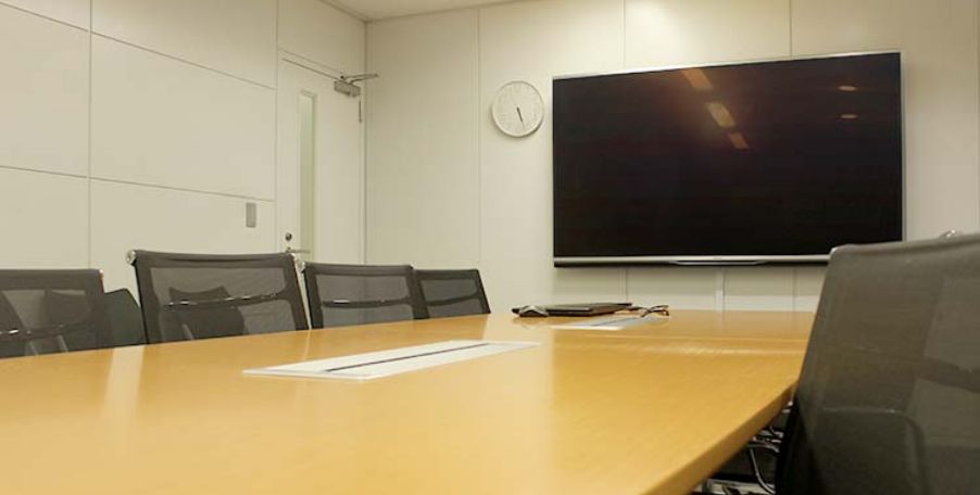 Scenery of the conference room